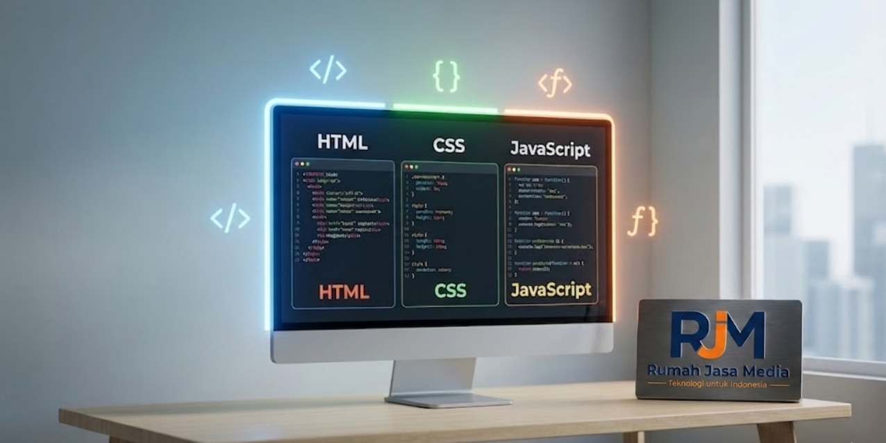 Menyelami 3 Pilar Utama Pemrograman Web: Panduan Lengkap HTML, CSS, dan JavaScript untuk Pemula